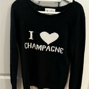 I 🖤 Champagne sweater by for love and lemons